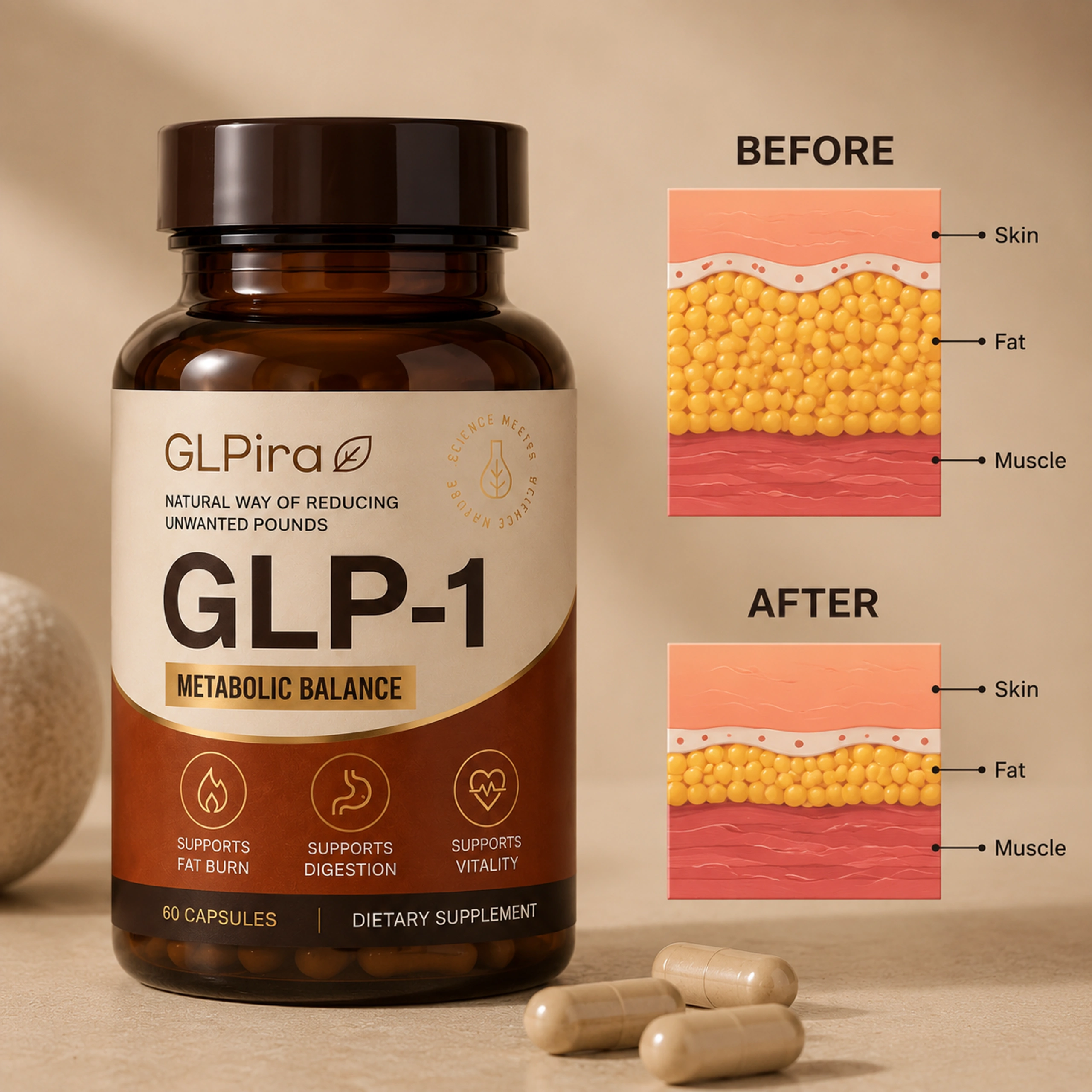 GLPira GLP-1 supplement